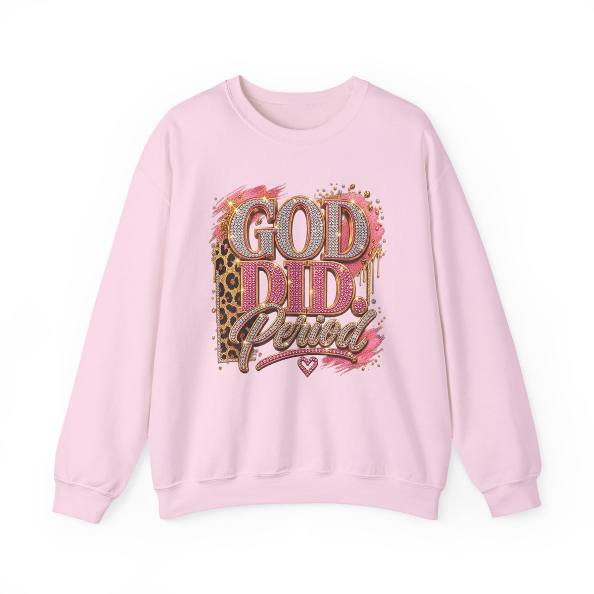 God Did Period Crewneck Sweatshirt