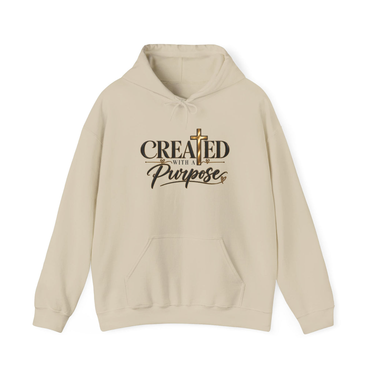 Created With a Purpose Unisex Hooded Sweatshirt