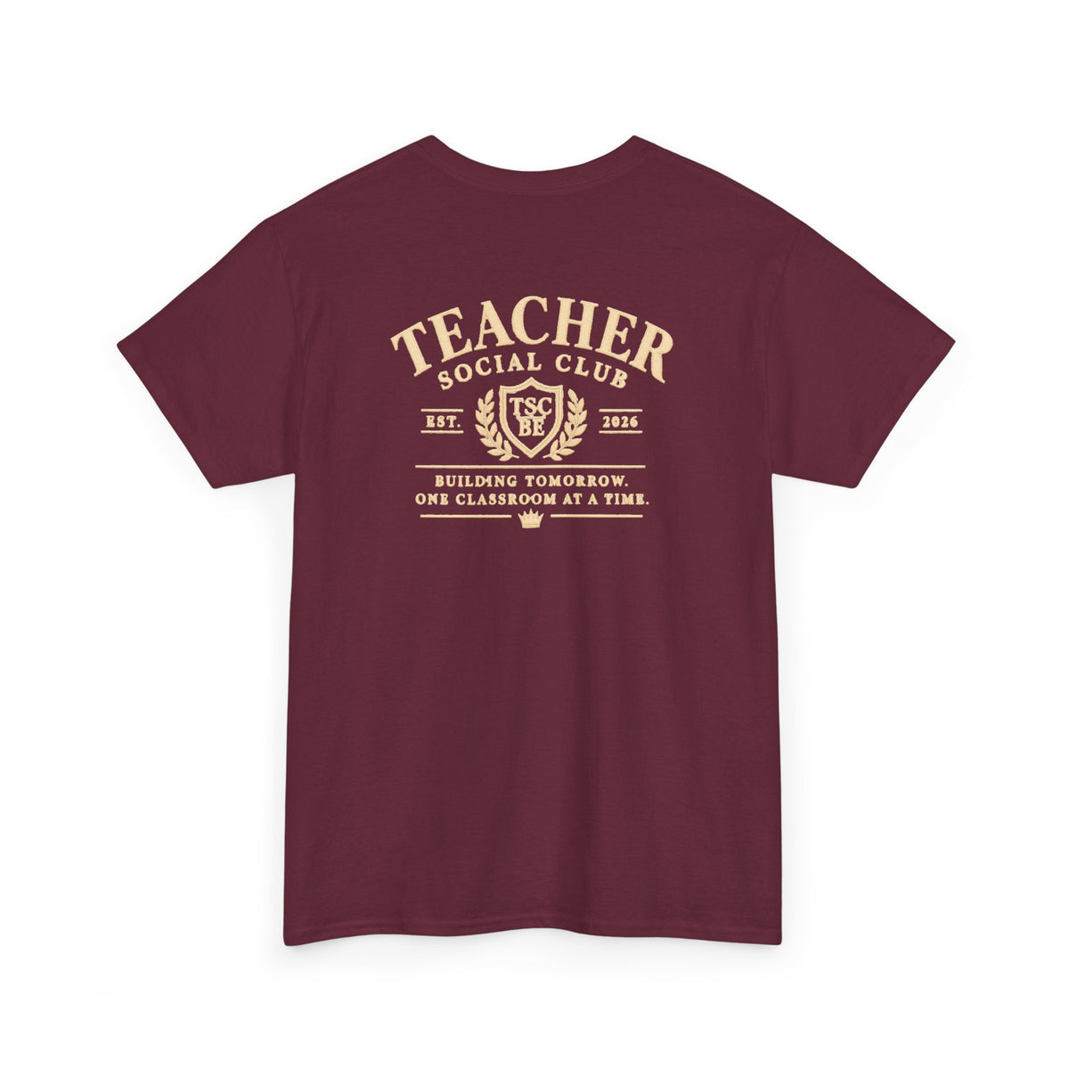 Teacher Building Tomorrow SS Tee