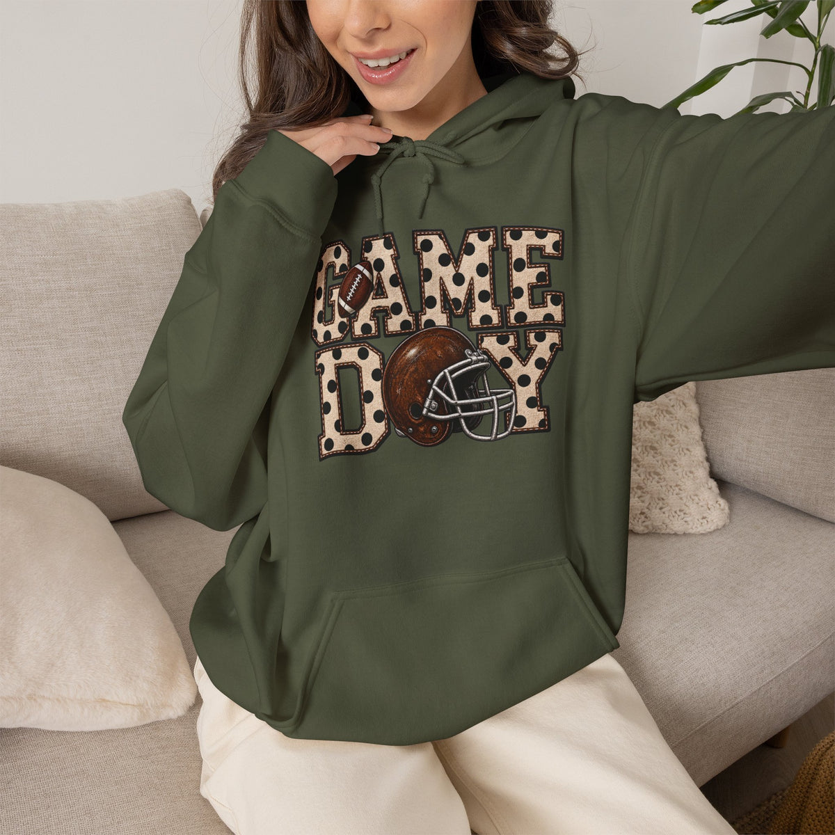 Game Day Unisex Hooded Sweatshirt