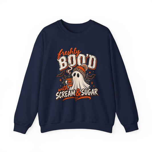 Freshly BOO'd Unisex Crewneck Sweatshirt