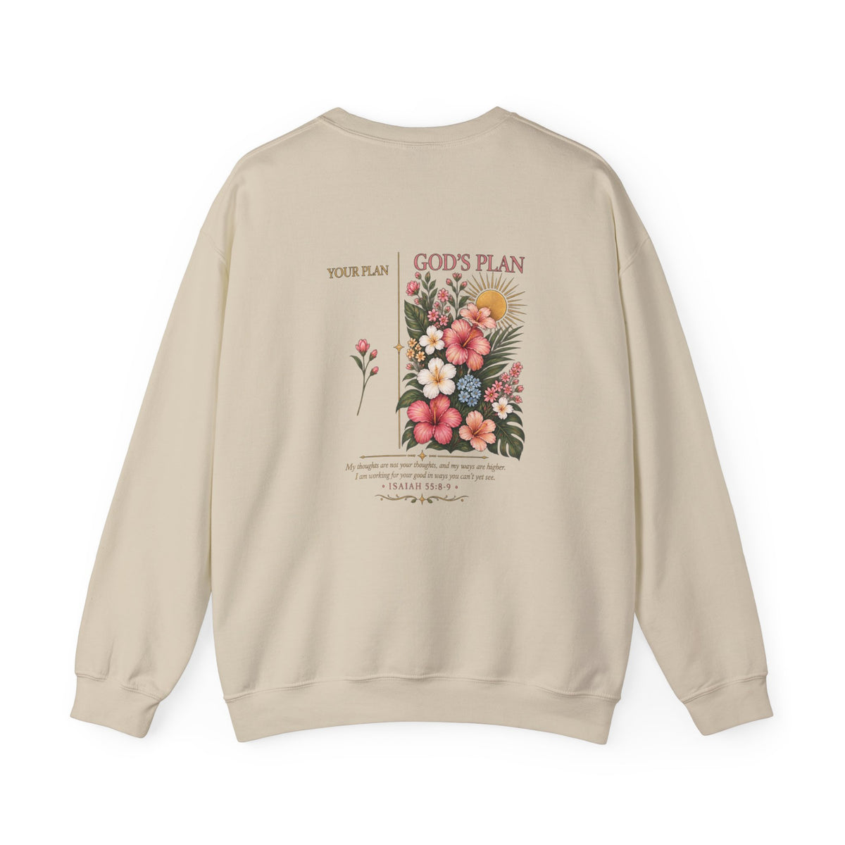 Your Plan God's Plan Crewneck Sweatshirt