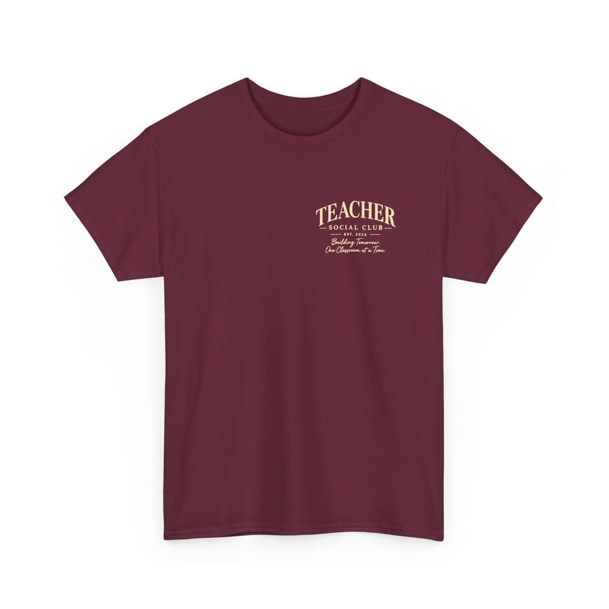 Teacher Building Tomorrow SS Tee