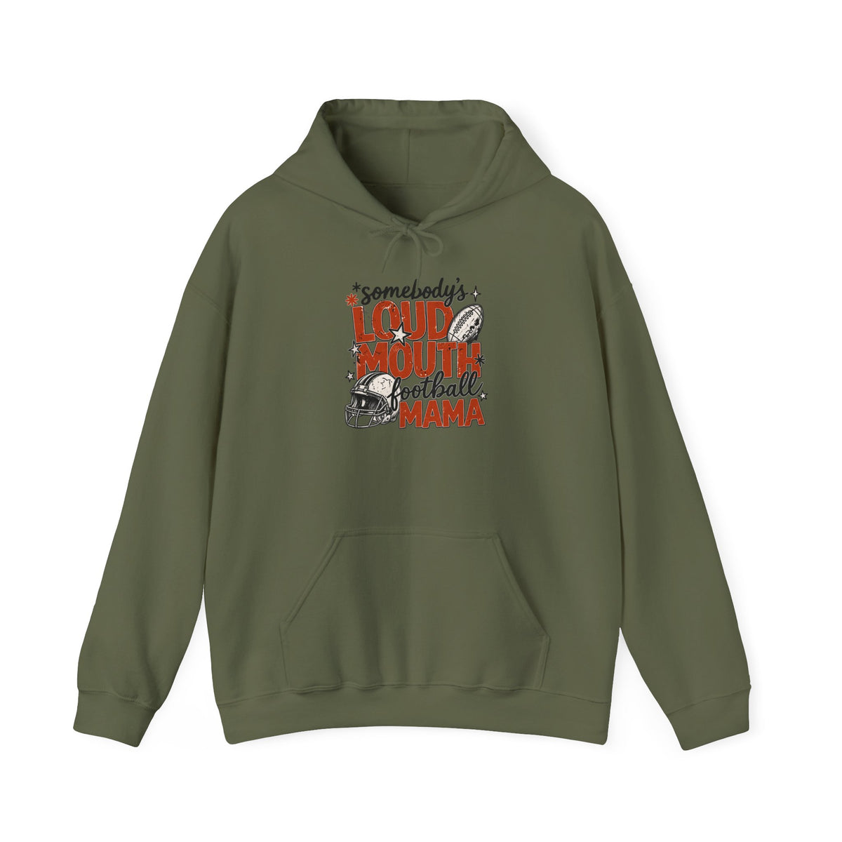 Loud Mouth Mama Hooded Sweatshirt