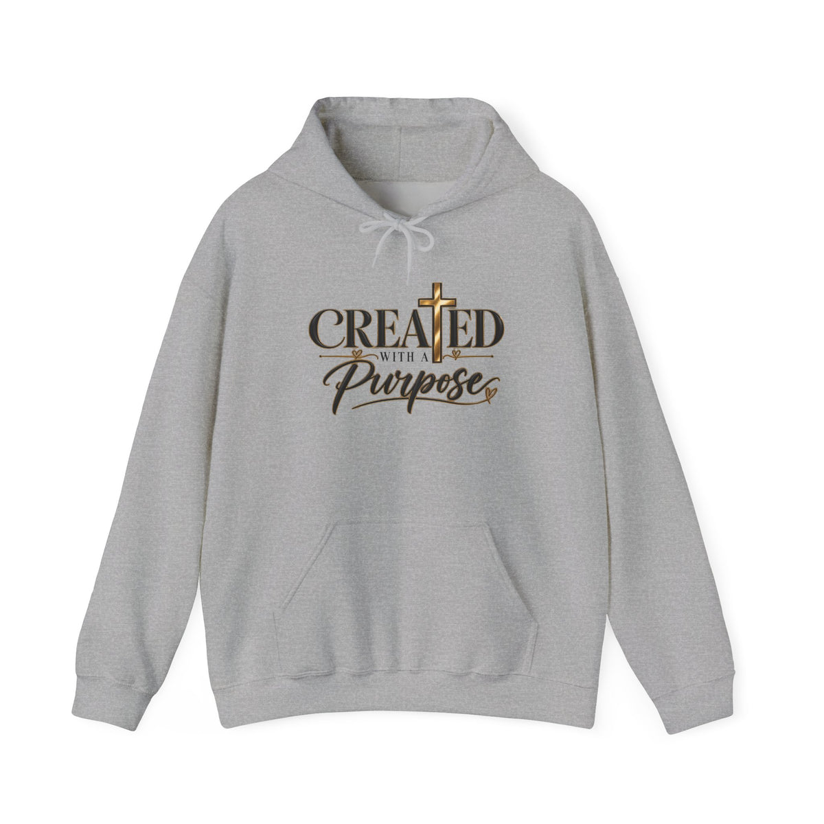 Created With a Purpose Unisex Hooded Sweatshirt
