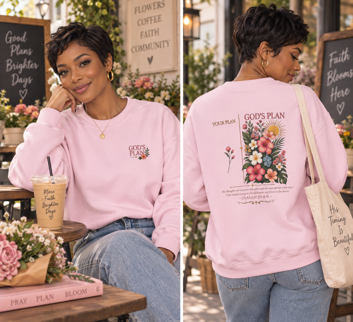 Your Plan God's Plan Crewneck Sweatshirt