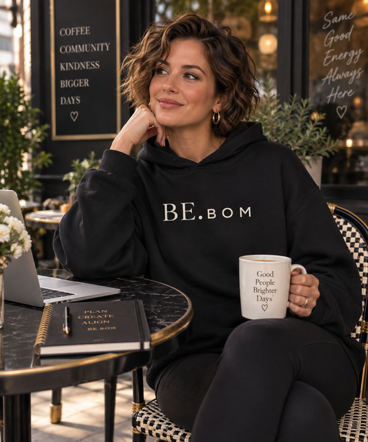 BE.BOM Unisex Hooded Sweatshirt