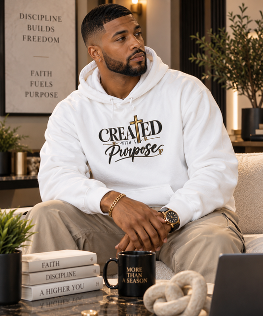 Created With a Purpose Unisex Hooded Sweatshirt