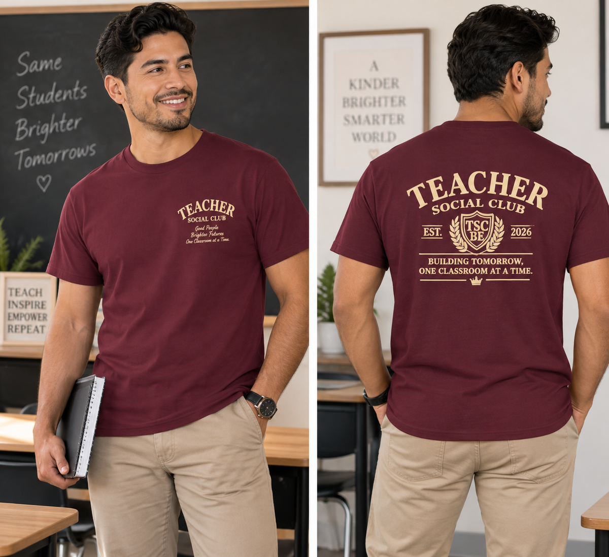 Teacher Building Tomorrow SS Tee