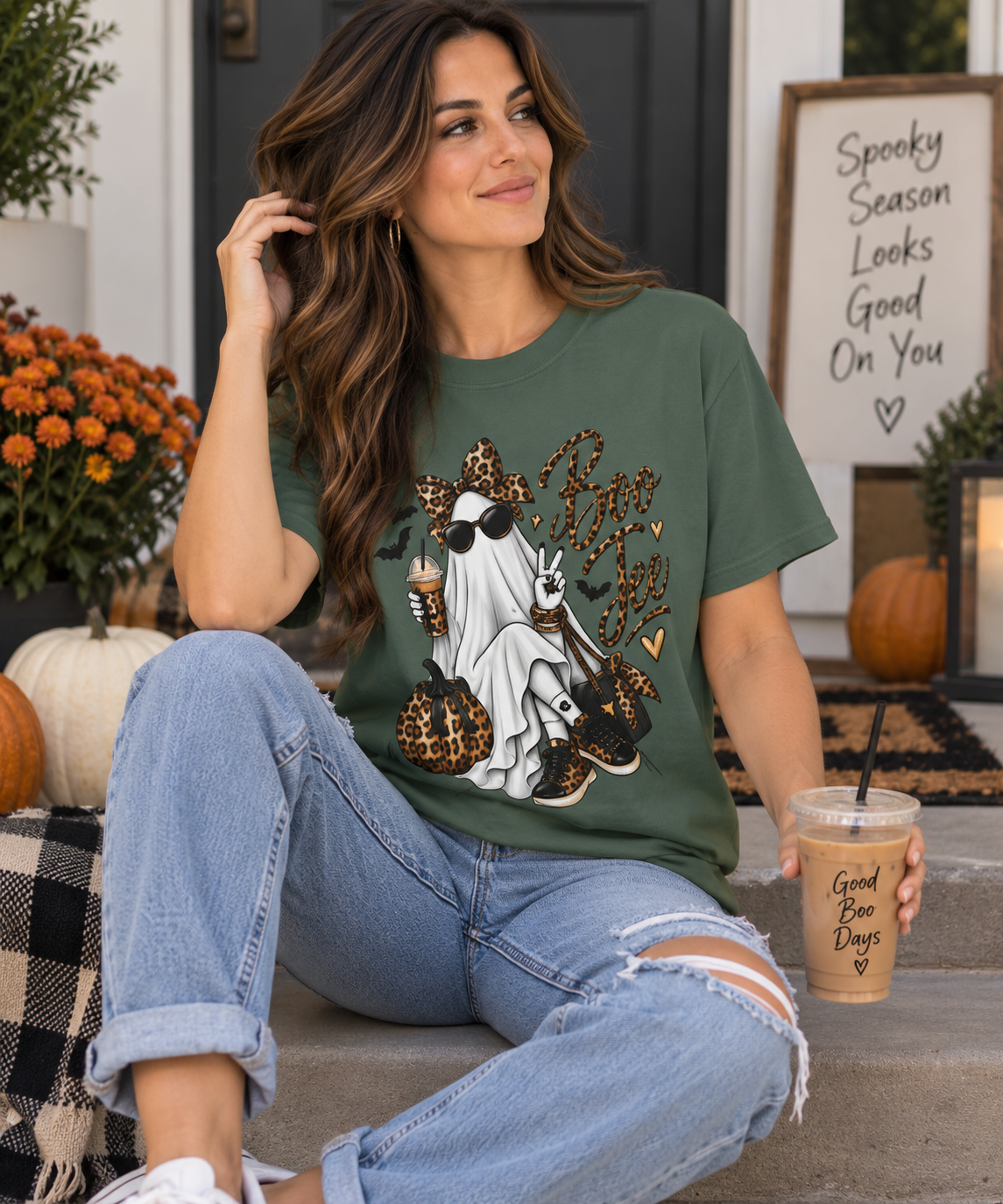 BEE Jee Leopard SS T-shirt