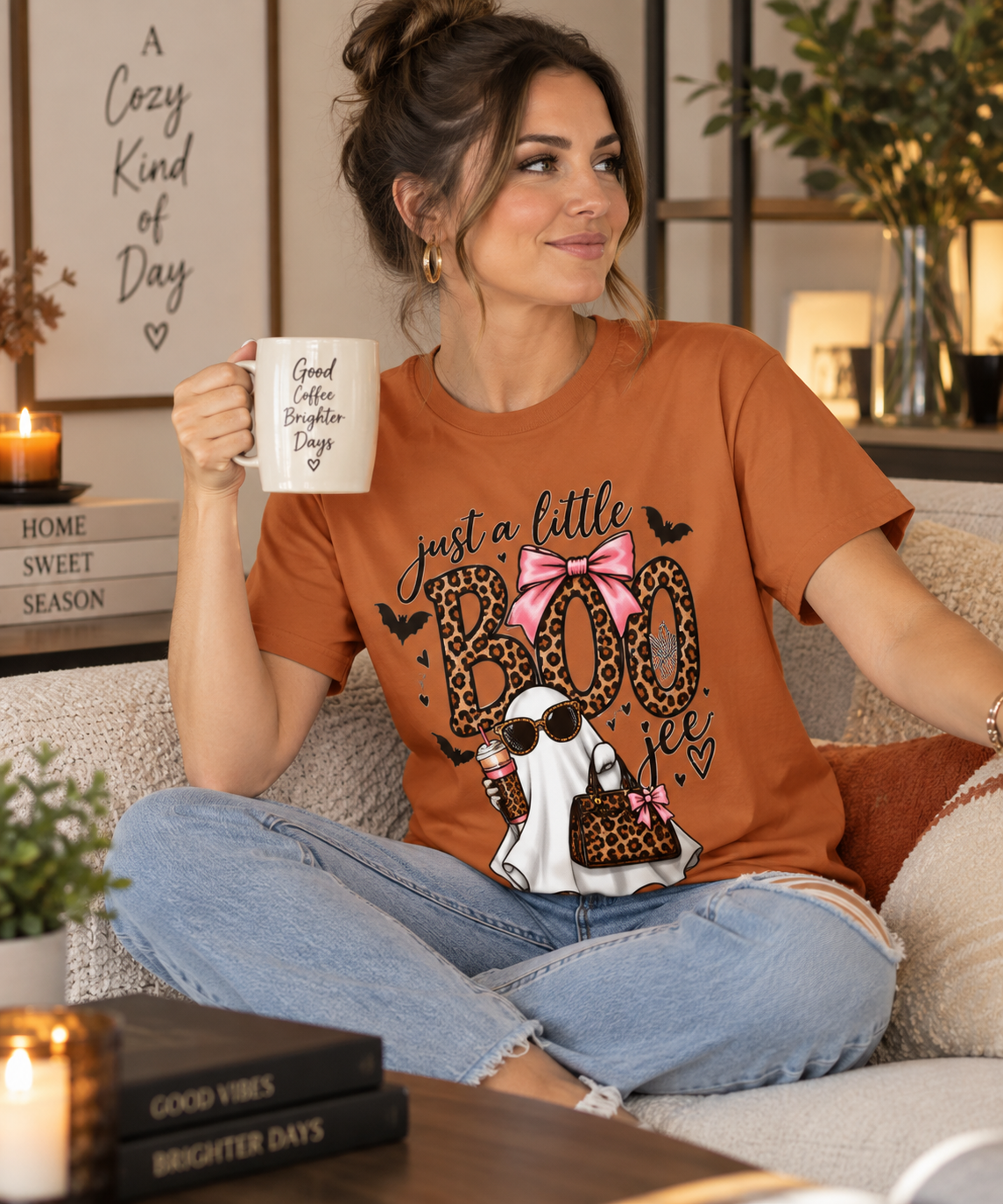 Just A Little BOO Jee SS Tee