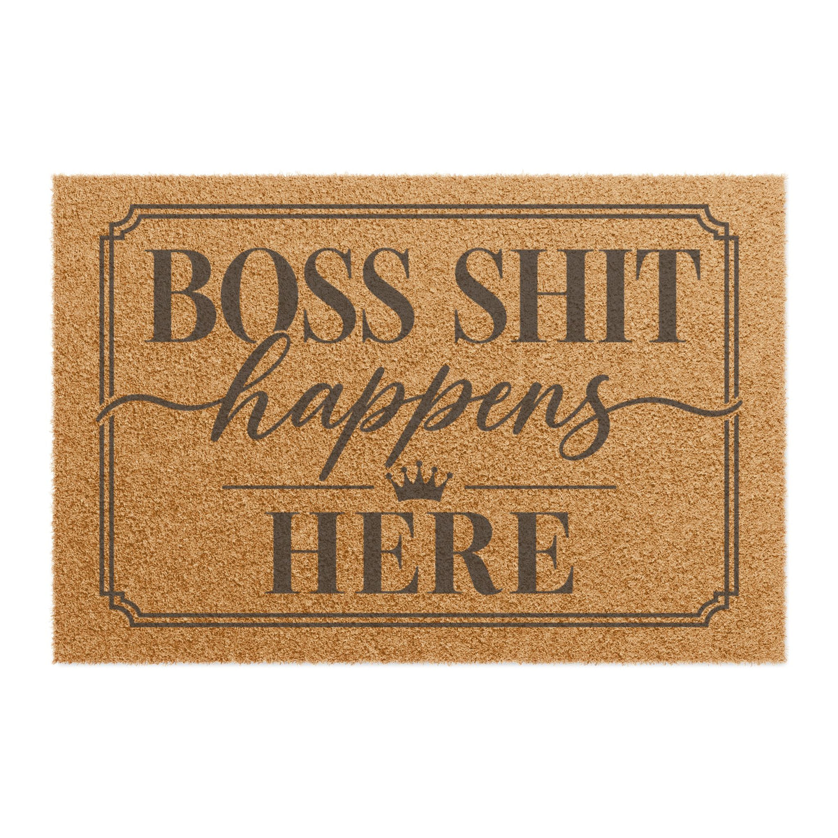 Boss Shit Doormat
