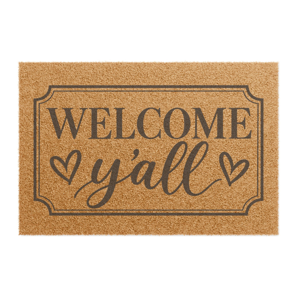Welcome Y'all Doormat