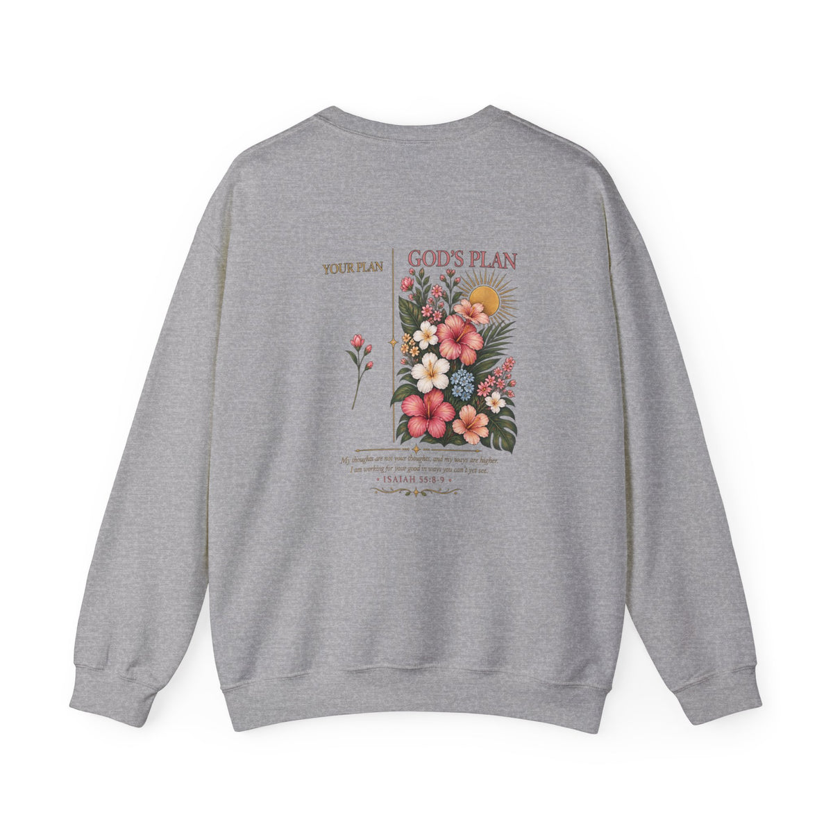 Your Plan God's Plan Crewneck Sweatshirt