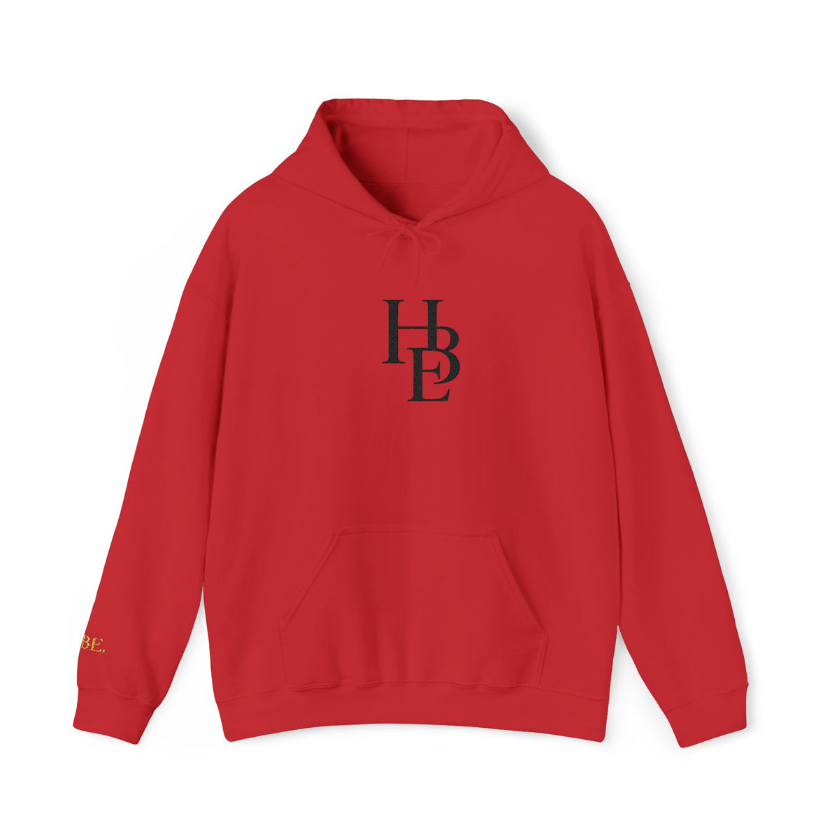 House Of BE Embroidered Unisex Hooded Sweatshirt