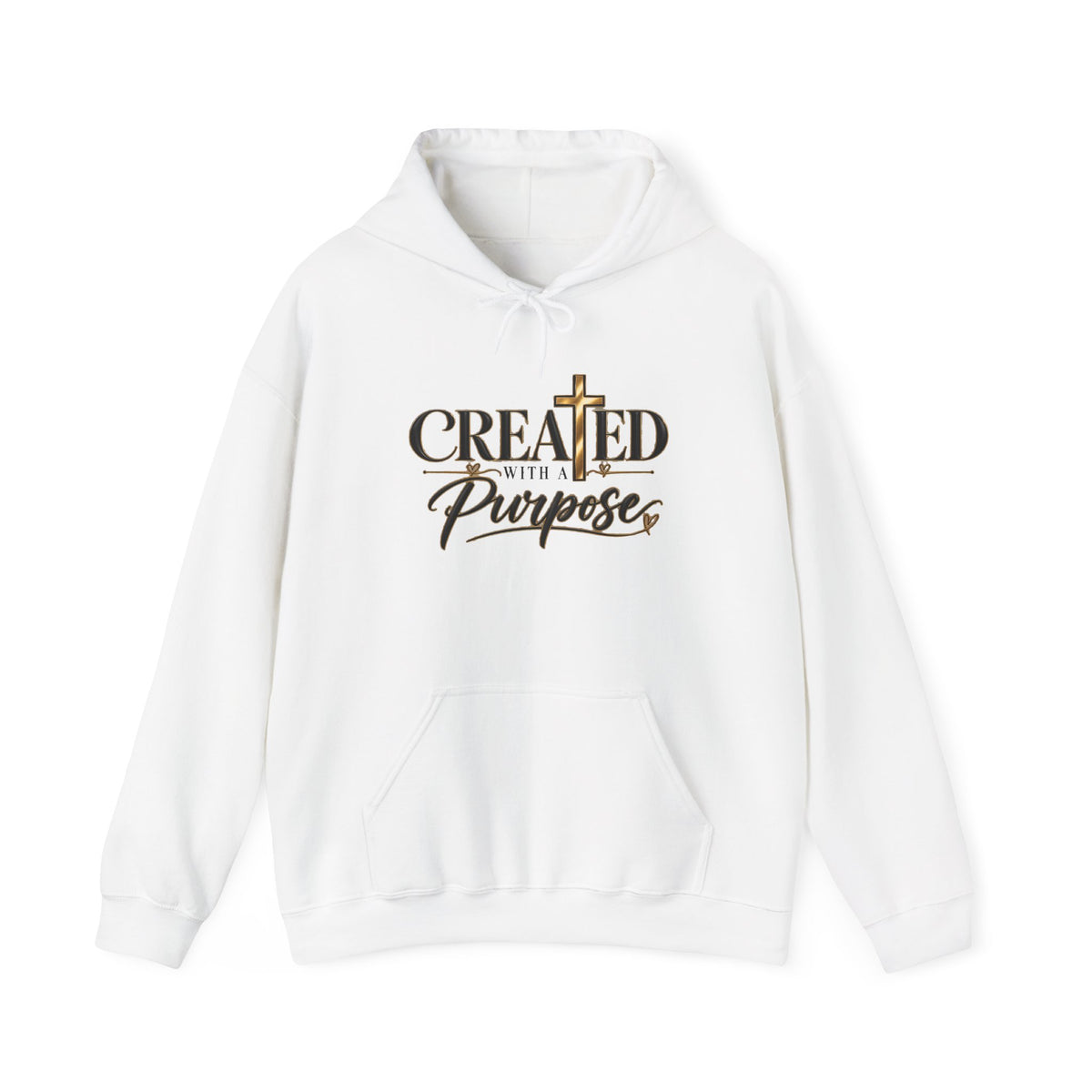 Created With a Purpose Unisex Hooded Sweatshirt